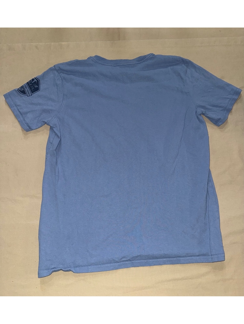 Carhartt light blue Support the Trades T-shirt large - Picture 5 of 8